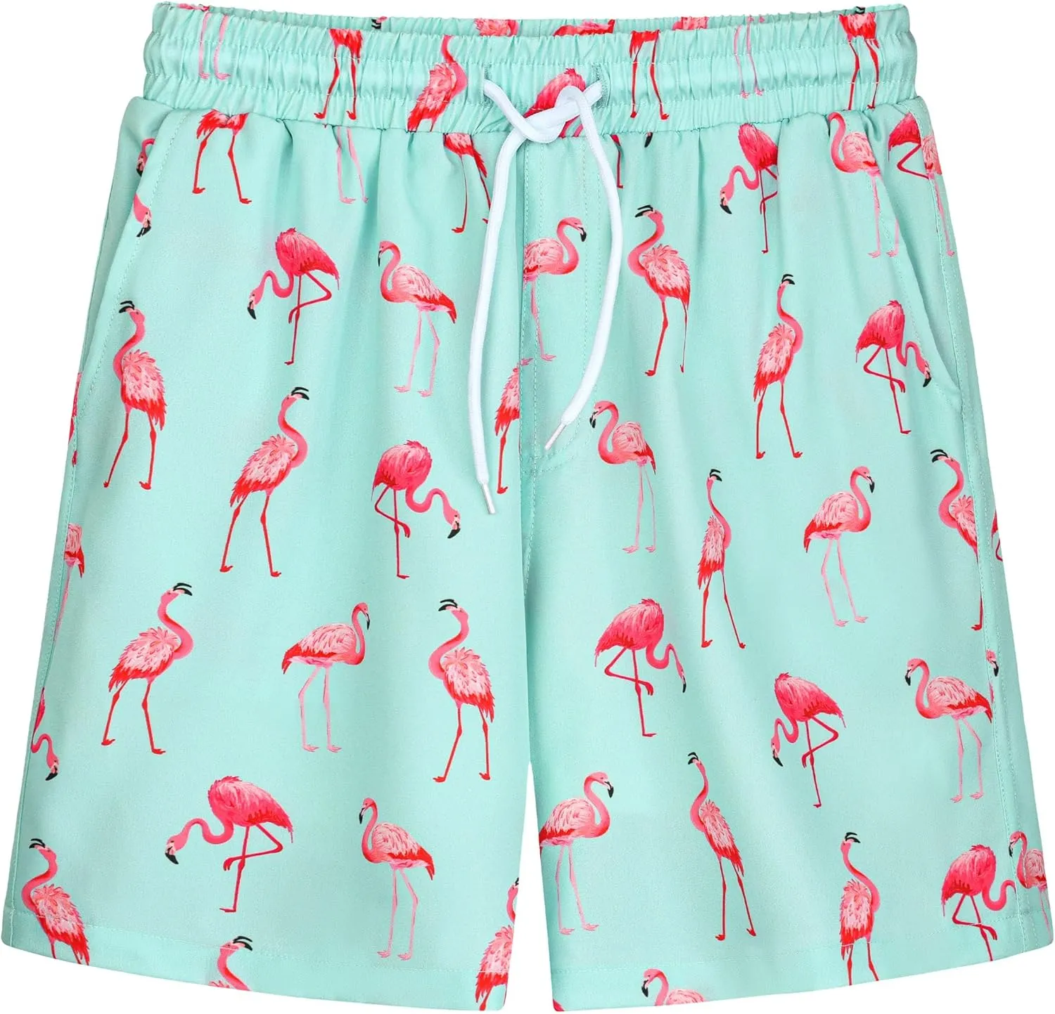 3/1 Pack Boys Swim Trunks UPF 50  Swim Shorts Kid Board Shorts with Mesh Lining Quick Dry Beachwear Swimsuit