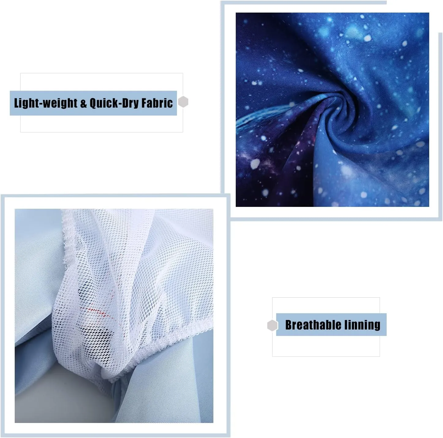 Boys Swim Trunks Quick Dry Swim Shorts for Kids Boys Board Shorts Beach Surfing Swimwear 3-16 Years
