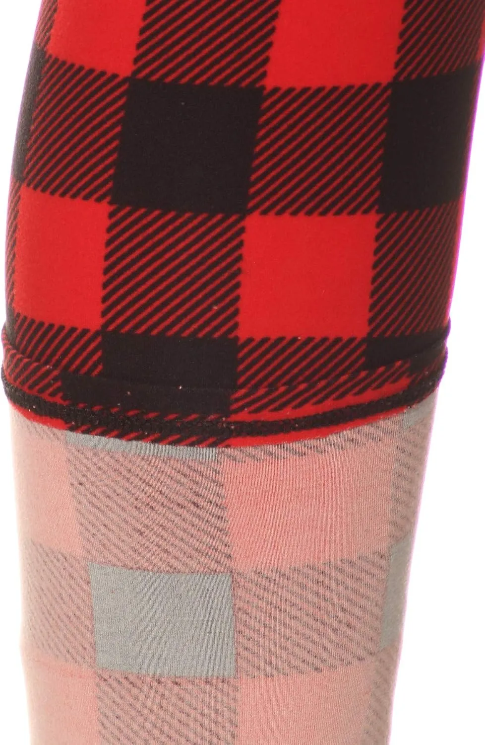 Leggings Depot High Waisted Checkered & Animal Print Leggings for Women - Regular, Plus, 1X3X, 3X5X