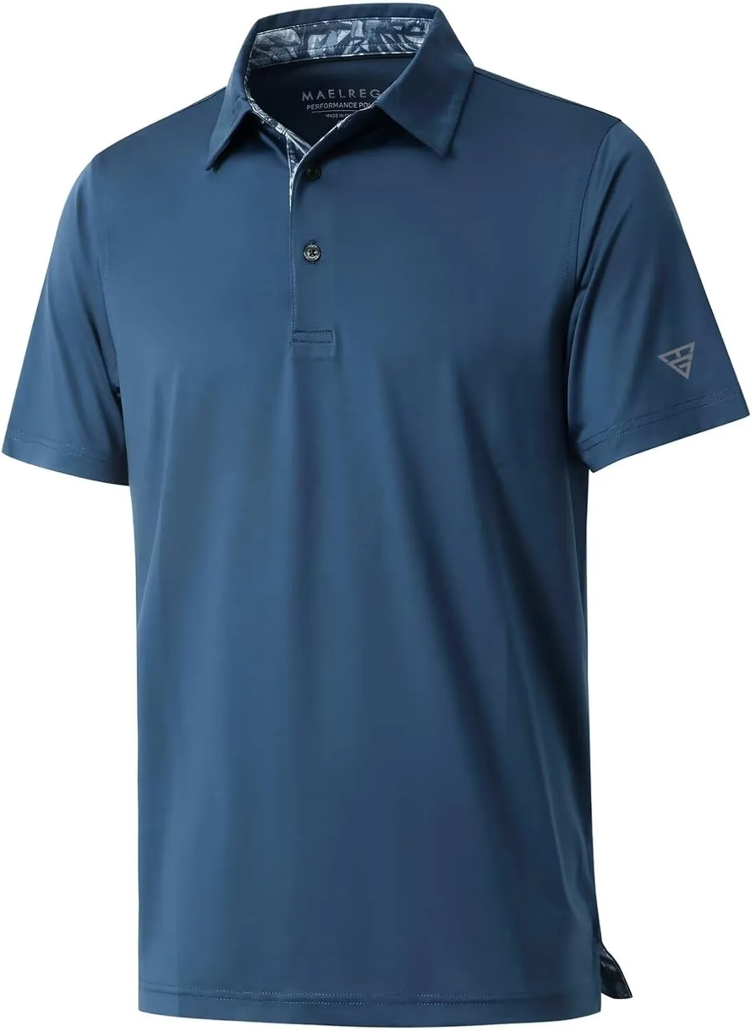 Mens Polo Shirts Short and Long Sleeve Casual Solid Stylish Dry Fit Performance Designed Collared Golf Polo Shirts for Men