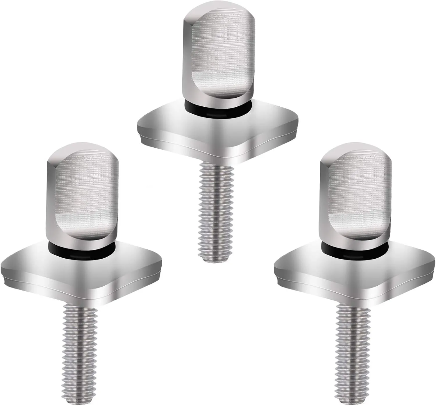 Sikawai Fin Screw 316 Stainless Steel No Tool Compatible with Long-Board and S-UP Surfing Accessories Pack of 3