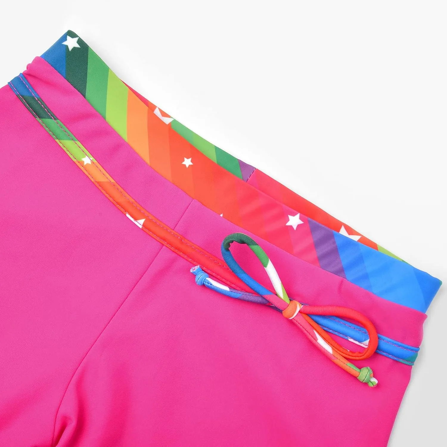 Uhnice Girls Swimsuit Two Piece Tankini Swimwear with Boyshort