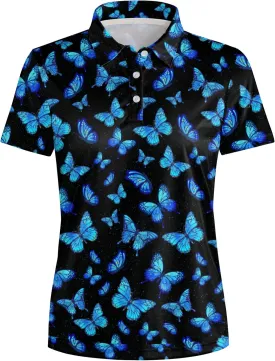 Women's Golf Shirt Moisture Wicking Quick Dry Polo Shirts Golf Outfits Golfer Gifts Ladies Polo Shirts